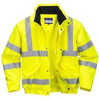 Hi-Vis lélegző dzseki, sárga