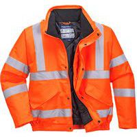 Hi-Vis bomber dzseki, narancssárga