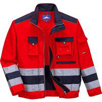Lille Hi-Vis kabát, piros