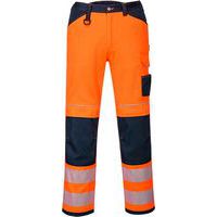 PW3 Hi-Vis nadrág, kék/narancssárga
