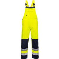 Girona Hi-Vis kantáros nadrág, kék/sárga