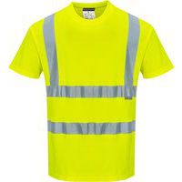Cotton Comfort rövid ujjú póló, sárga
