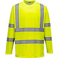 Hi-Vis hosszú ujjú póló, sárga