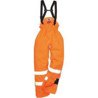 Bizflame Rain bélelt- Hi-Vis antisztatikus FR nadrág, narancssárga
