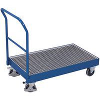 Mobil csepegtetőtálcák ráccsal, 250 kg-ig, 42,5 l, 110 x 60 x 101 cm