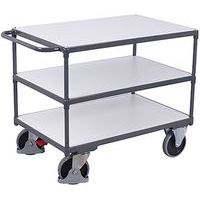 ESD polcos kocsik, 3 polccal, 400 - 500 kg-ig