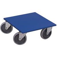 PL08 szállító platform, 750 kg-ig, hőre lágyuló kerekek, 25,5 x 60 x 60 cm