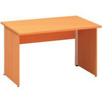 Alfa 100 irodai asztalok, 120 x 80 x 73,5 cm, egyenes kivitel