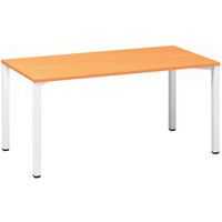 Alfa 200 egyenes irodai asztalok, 160 x 80 x 74,2 cm, egyenes kivitel