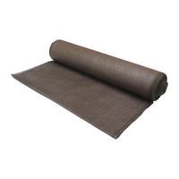 TOPTRADE árnyékoló háló, barna, 150 g / m2
