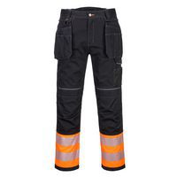 PW3 Hi-Vis Class 1 Holster nadrág, fekete/narancssárga