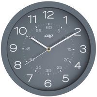 Mágneses analóg óra CEP Riviera 820M, átmérő 30 cm, szürke