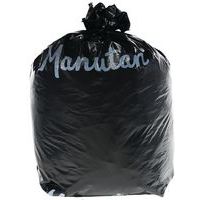 Manutan Expert szemetes zsákok, 200 l, vastagsága 50 mic, 100 db