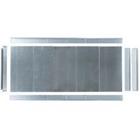 Kiegészítő acélpanel polcok, 152,5 cm, 440 kg, horgany