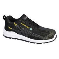 Eco Fly Composite Trainer S1PS SR FO, fekete/sárga