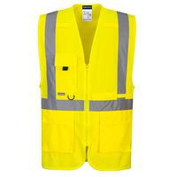 Hi-Vis Executive mellény tablet zsebbel, narancssárga