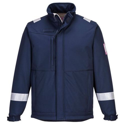 Modaflame Softshell kabát, sötétkék