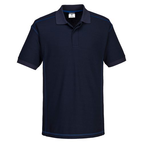 Essential kéttónusú póló ing, kék/világoskék
