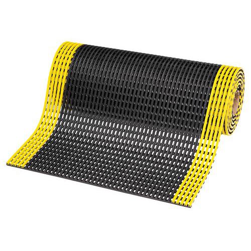 Flexdek™ csúszásmentes szőnyegek, fekete/sárga, szélesség 90 cm