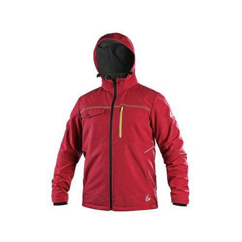 CXS STRETCH férfi softshell kabát, piros