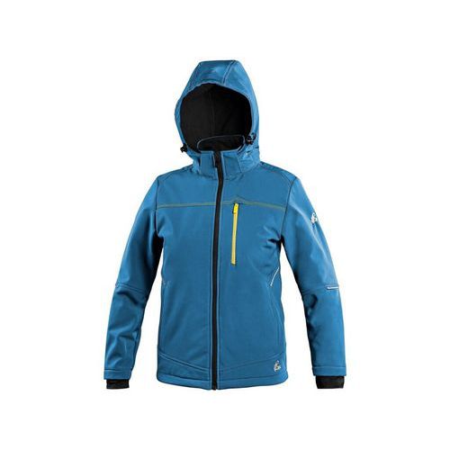 CXS STRETCH gyermek softshell kabát, középkék