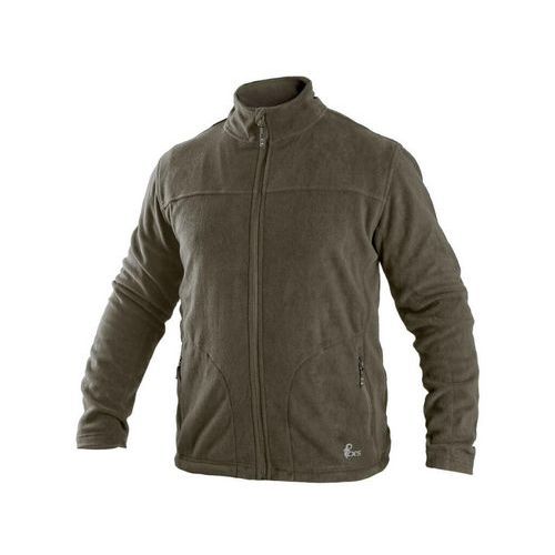 CXS GRANBY férfi pulóver, polár, khaki