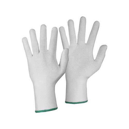 CXS TEWI kesztyű, textil, PVC célpontokkal, fehér