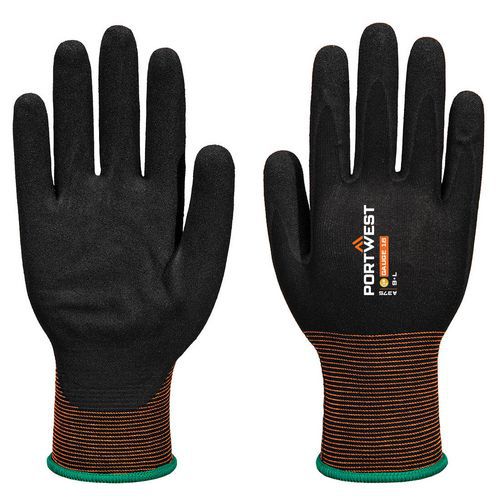 GP Grip 18 Nitril Smooth/Sandy kesztyű, fekete
