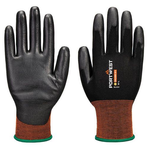 GP Grip 21 PU kesztyű, fekete