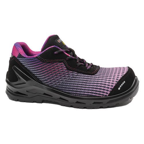 Arya Shoe S1P ESD SRC, fekete/fukszia