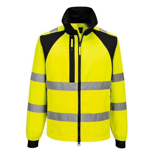 WX2 Eco Hi-Vis Work kabát, fekete/sárga