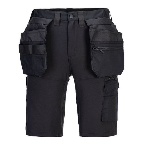 DX4 Hi-Vis Craft rövidnadrág, fekete