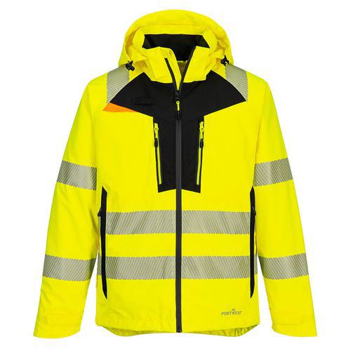 DX4 Hi-Vis esőkabát, sárga