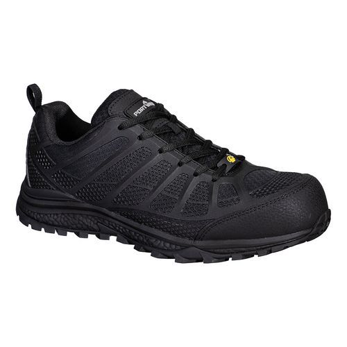 Kompozit Textil Trainer S1 ESD SR FO, fekete