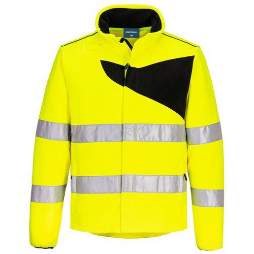 PW2 Hi-Vis polár, fekete/sárga