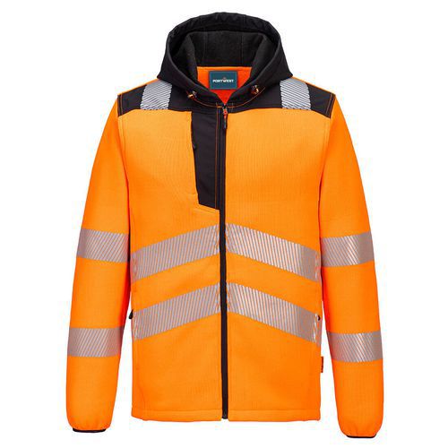 Hi-Vis Technical Polár, fekete/narancssárga