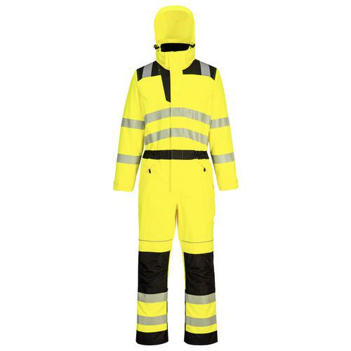PW3 Hi-Vis esőkabát, fekete/sárga