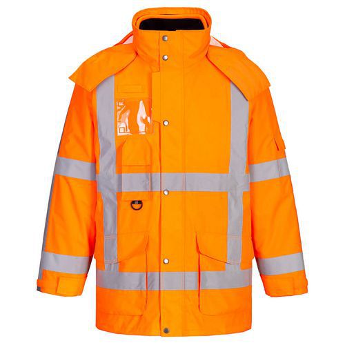 RWS Hi-Vis 3 az 1-ben Traffic kabát, narancssárga