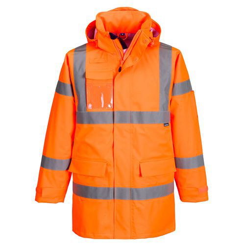 Hi-Vis Extreme esőkabát (3L), narancssárga