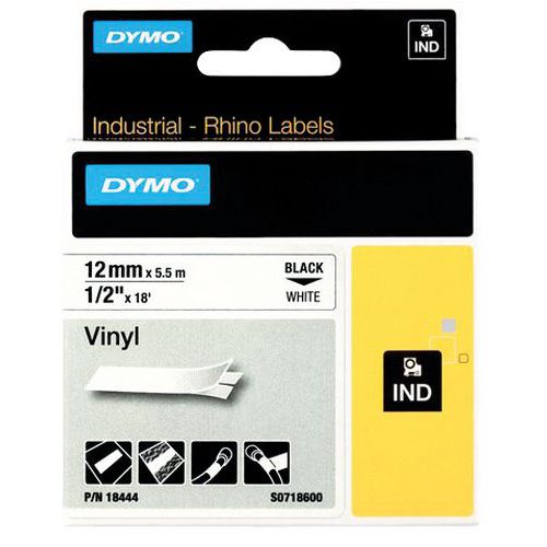 Ipari öntapadós vinilszalagok Rhino – Dymo