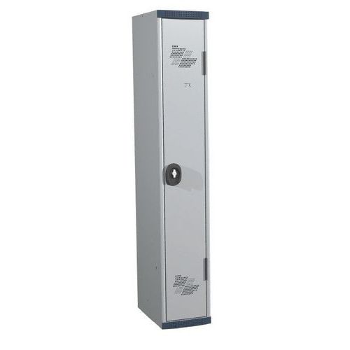 Acial hegesztett öltözőszekrények, 1 rekesszel, 300 mm, forgóretesszel Acial hegesztett öltözőszekrények, 1 rekesszel, 300 mm, forgóretesszel