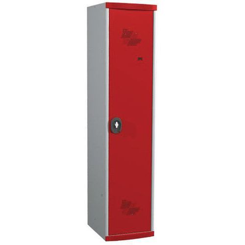 Acial hegesztett öltözőszekrények válaszfallal, 1 rekesszel, 400 mm, forgóretesszel Acial hegesztett öltözőszekrények válaszfallal, 1 rekesszel, 400 mm, forgóretesszel