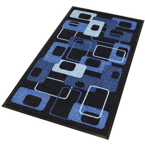 Déco Design™ Modern 70's beltéri takarítószőnyegek, kék