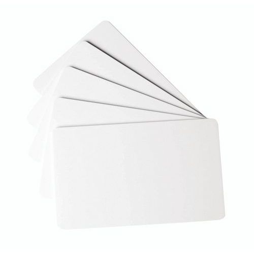 Műanyag kártyák Duracard ID 300 kártyanyomtatóhoz, fehér, 100 db Műanyag kártyák Duracard ID 300 kártyanyomtatóhoz, fehér, 100 db