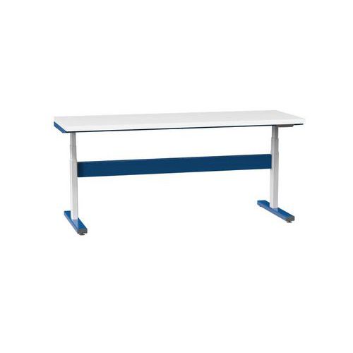 Elektromosan állítható ERGO asztalok, 2000 x 700 x 660 (1100) mm, LAMINO