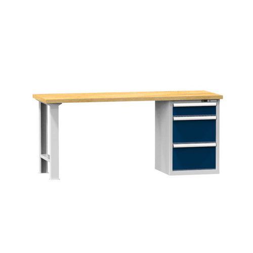 Műhelyasztalok KOMBI EM4820, 2000 x 800 x 880 mm, MULTIPLEX