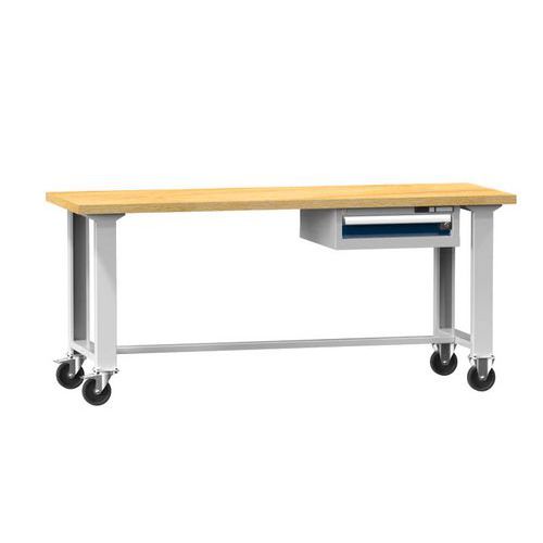 Mobil műhelyasztalok MPS2-715M, 1500 x 700 x 880 mm, MULTIPLEX