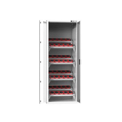 NC szekrények szárnyas ajtókkal 36x27D felszereléssel, 1. var.