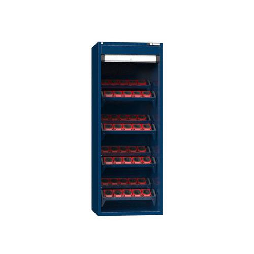 NC szekrények redőnnyel 36x27D felszereléssel, 2. variáció
