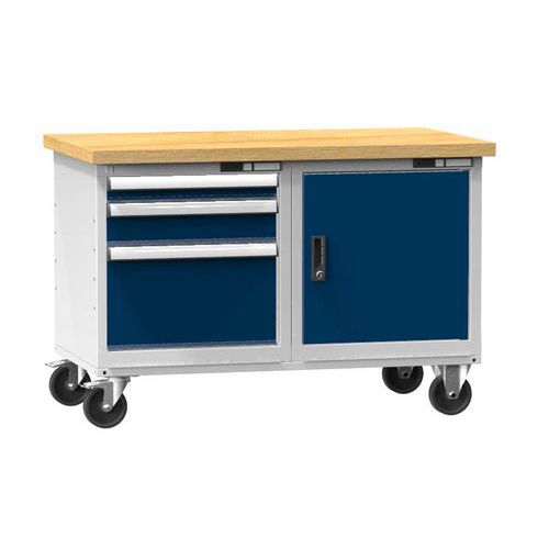Mobil műhelyasztalok PPS-5M, 1200 x 700 x 810 mm, MULTIPLEX Mobil műhelyasztalok PPS-5M, 1200 x 700 x 810 mm, MULTIPLEX